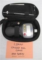 Lyman trigger pull gauge with new batteries.