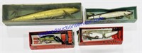 Lot of (4) Rapala Fishing Lures