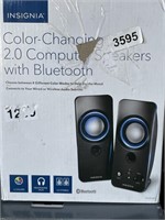 INSIGNIA COLOR CHANGING COMPUTER SPEAKERS