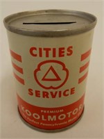 CITIES SERVICE KOOLMOTOR OIL COIN BANK