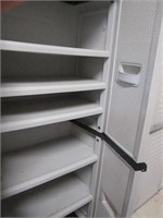 Plastic storage cabinet,