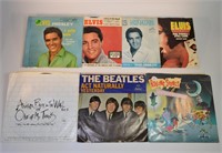 Small Lot Vintage Vinyl 45s Beatles, Stones & More