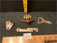 Vintage Can & Bottle Openers Lowenbrau Cast Iron+