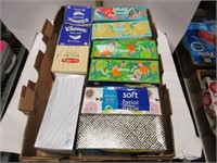 10 Boxes Facial Tissue