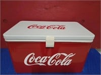 Coleman Cooler Done In Coca-Cola