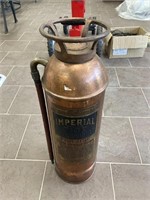1950's Brass Fire Extinguisher