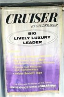 1960's Cloth Studebaker Dealer Banner (Original)
