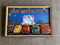 Great American Drive In Picture (16" X 24")