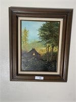 Framed 24x19 Oil Painting