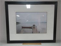 FRAMED PRINT - PEACEFUL LAKE SCENE