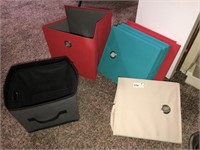 (7) Canvas Collapsable Organizers