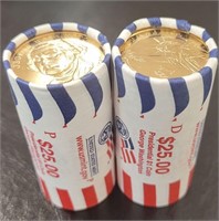 US Coins 2007 George Washington Dollar Coins, 2 ro