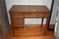 Walnut Sewing Machine Table (No Sewing Machine)