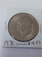 1971 Eisenhower Dollar Coin