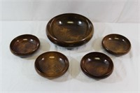 Wooden Bowl Set