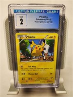 2015 Pokemon Pikachu graded