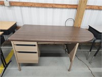 Anderson Hickey Co metal frame office desk, 30X