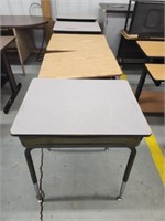 5 metal frame school desks, some may require