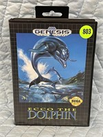 SEGA GENESIS ECO THE DOLPHIN GAME W/ ORIGINAL