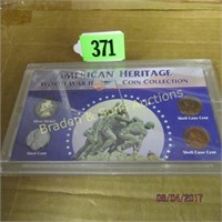 AMERICAN HERITAGE WORLD WAR II COIN COLLECTION