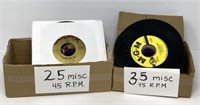(60) 45 RPM Records