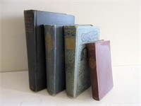 Grouping of 4 Early Books