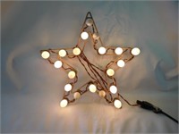 Mid-century Christmas hanging star