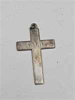 925 Sterling Cross Pendant