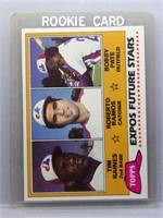 Tim Raines 1981 Topps Rookie