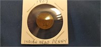 1 1907 Indian head penny