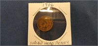 1 1906 Indian head penny