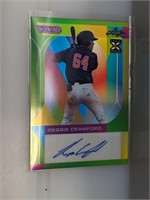 2/15 2022 Vivid Reggie Crawford RC Auto BA-RC1