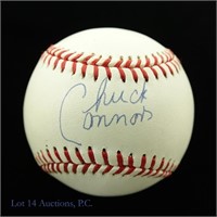 Chuck Connors Signed Baseball