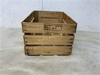 WOODEN CRATE