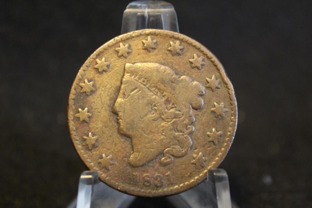 1831 Large Cent Coin