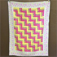 Quilted Coverlette, Mod Colors