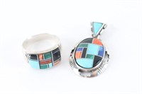 Lot of 2 Piece Hopi Jewelry