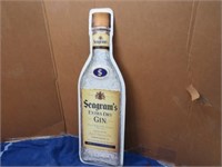 Seagrams Extra Dry Gin Metal Sign