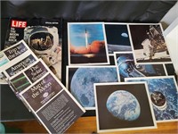 LIFE Magazine Moon Special Edition & Inserts