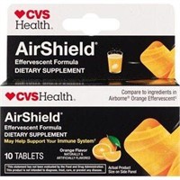 CVS Health AirShield Effervescent Formula, Orange