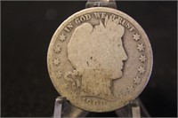 1900-S Barber Silver Half Dollar