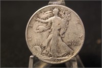 1943 Walking Liberty Silver Half Dollar