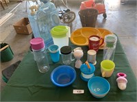 Assorted Kitchen Plasticware & Other