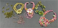 (K) Mixed Lot of Beaded Costume Jewelry. Bidding