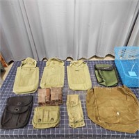 A4A2 9pc carry bags Binocular bag, ammo pouches mo