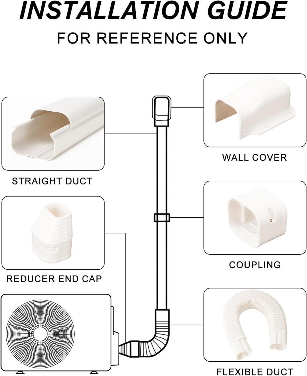 NEW AC Line Cover Kit, 3" 9 Ft