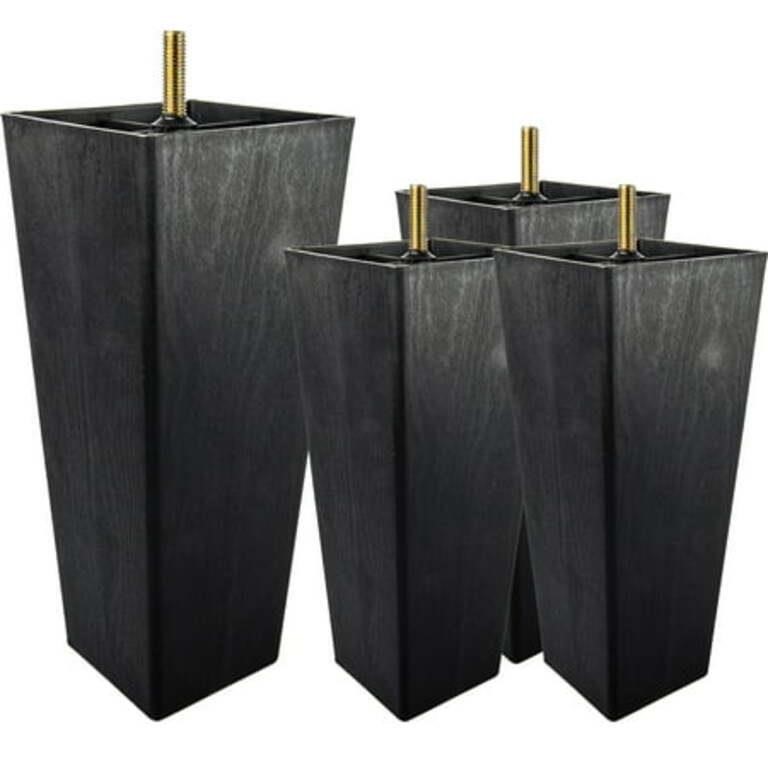 6 inch Plastic Furniture Legs  Set of 4