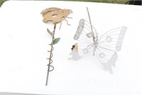 Lady Bug & Butterfly outside decor