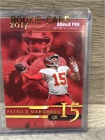 2017 Patrick Mahomes II Rookie Pro