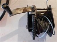 2000 lb. cable winch